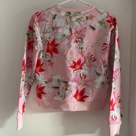Guess floral print crewneck sweatshirt - Picture 4 of 4